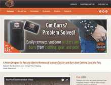 Tablet Screenshot of burrpaw.com